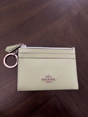 Pistachio mini wallet
